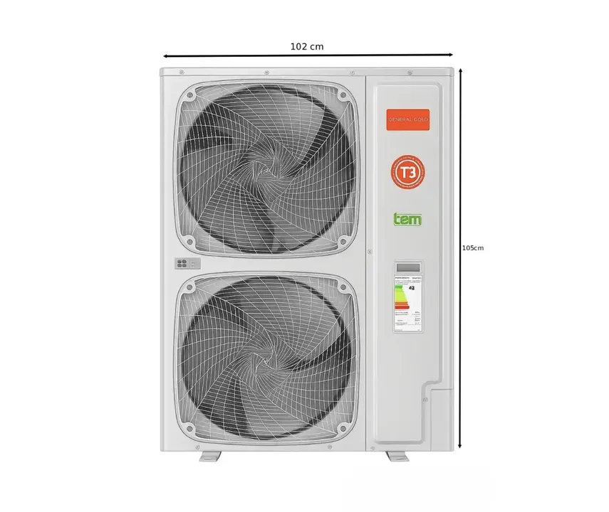 کندانسور جنرال گلد60000 مدل GG-MF60000D-SCROLL سه فاز