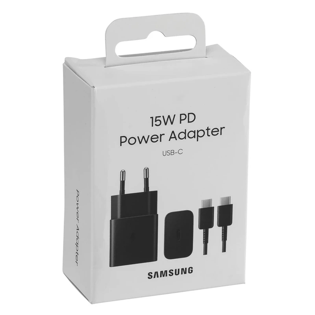 آداپتور تایپ سی سامسونگ ۱۵ وات مدل EP-T1510NBEGEU